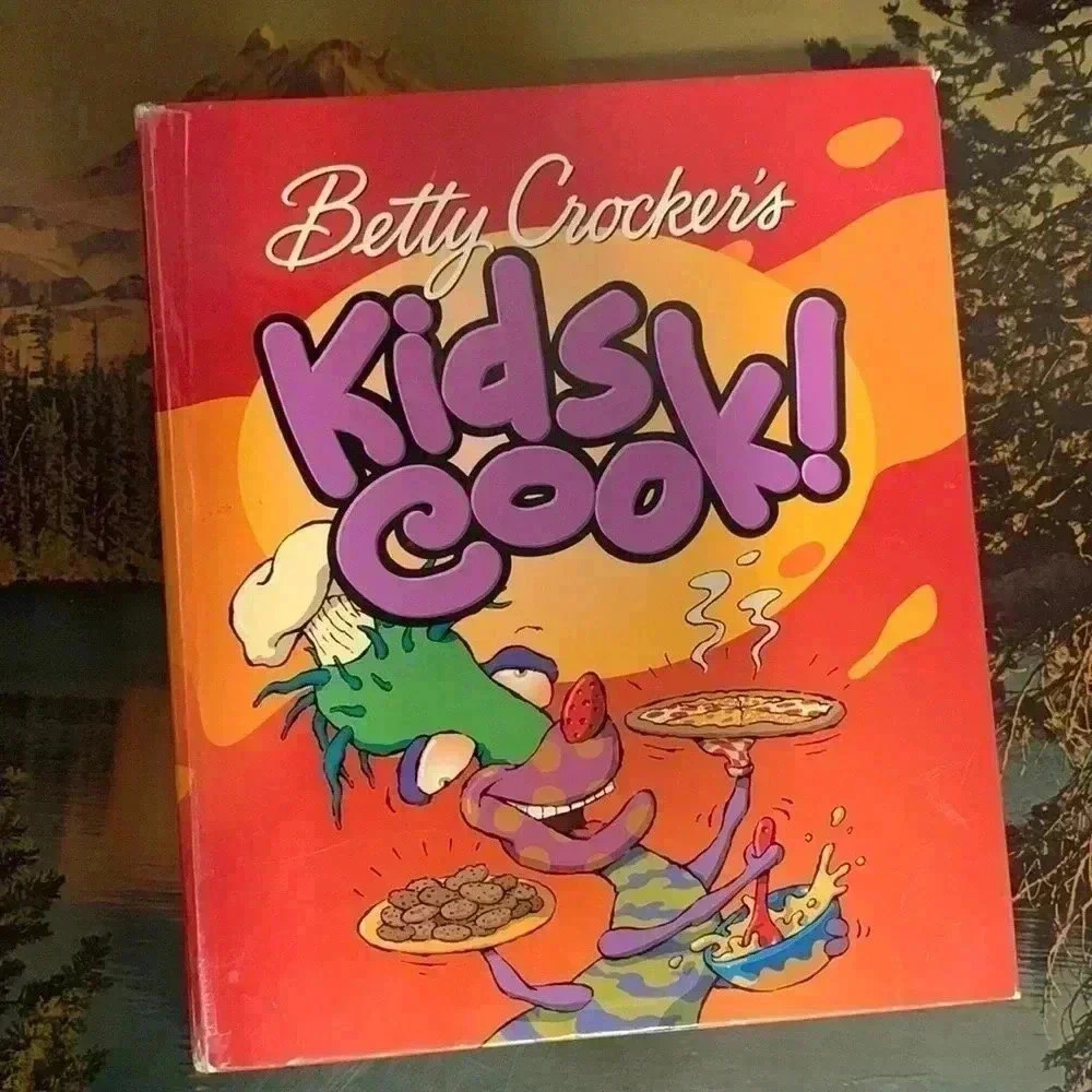 Vintage Betty Crocker’s Kids Cook! Children Teens Recipes Cookbook 1999 90s